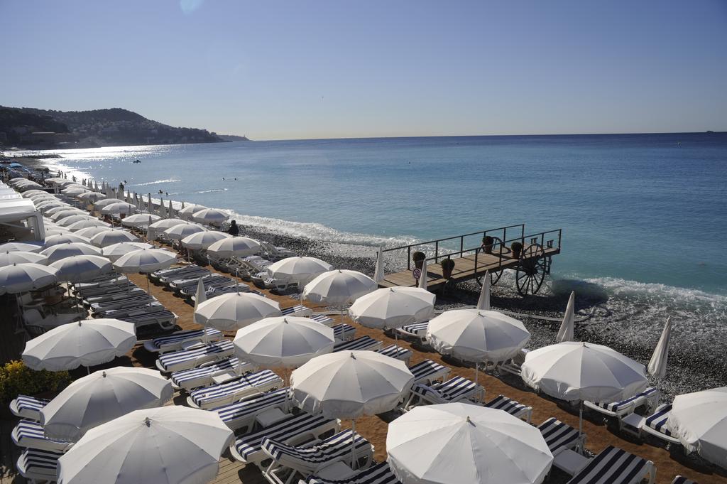 Anantara Plaza Nice Hotel - A Leading Hotel Of The World Exterior foto The beach at Nice