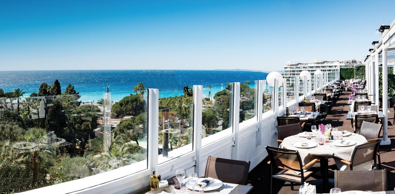 Anantara Plaza Nice Hotel - A Leading Hotel Of The World Exterior foto View from the restaurant